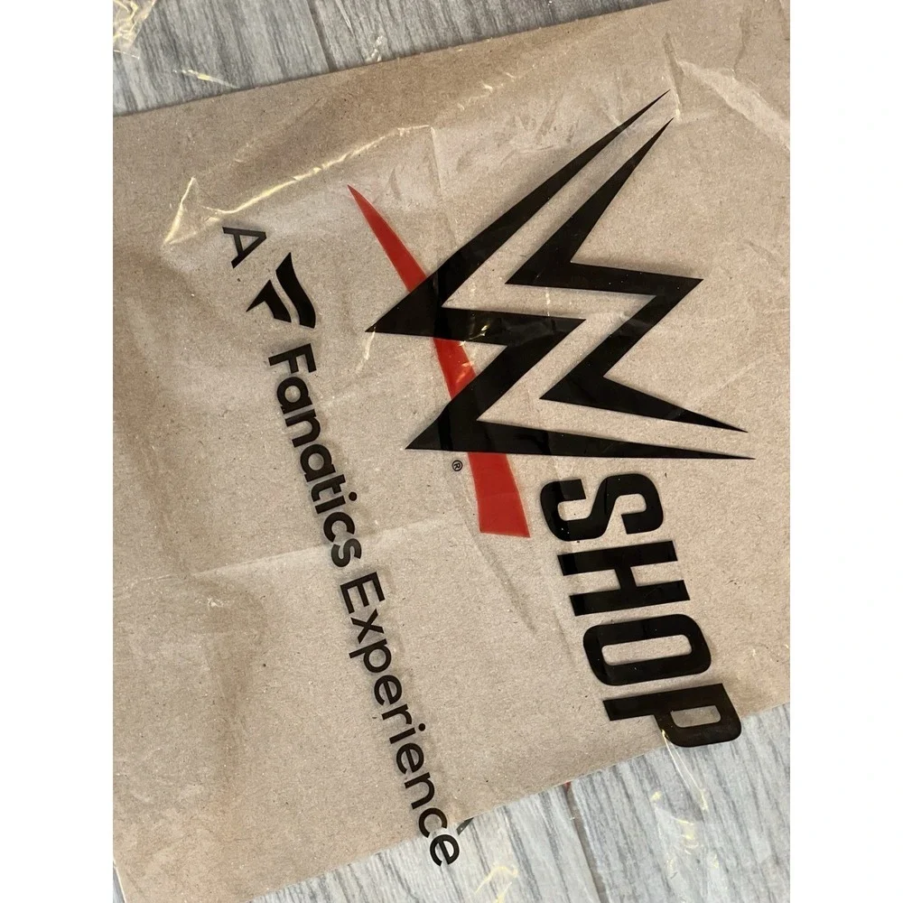 WWE World Clear Plastic Bag Wrestle Mania‎ 41 fanatics Exclusive Shopping Gift